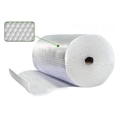 Воздушно-пузырчатая плёнка двухслойная в рулоне, 120 см, 65 г/м², 100 м
