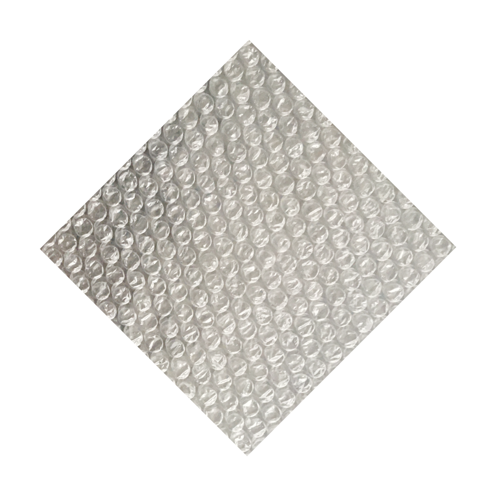 Пакет из воздушно-пузырчатой пленки, двухслойный, 15×15 см, 90 г/м²