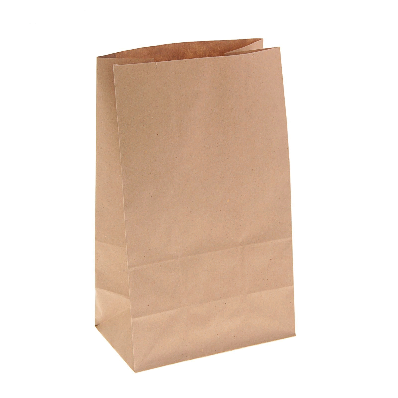 Пакет из макулатурной бумаги 12×8×25 см 70 г/м²