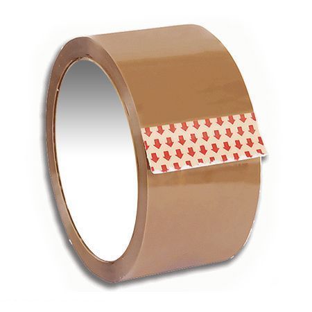 Клейкая лента упаковочная коричневая, 50 мм×60 м, 45 мкм