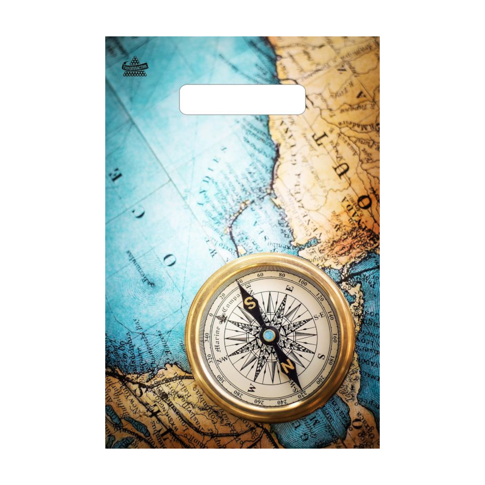 Пакет полиэтиленовый «Компас», ПВД, 20×30 см