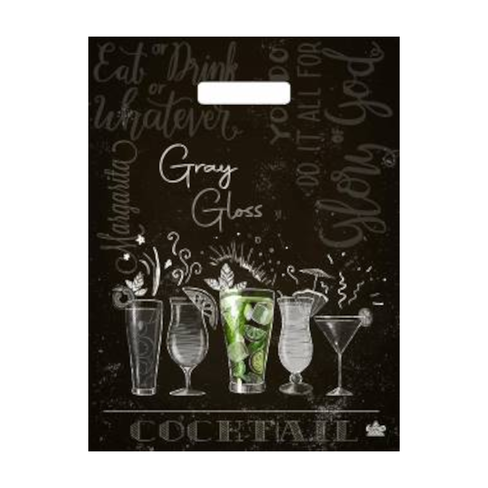 Пакет полиэтиленовый «Коктейль», ПВД, 31×43 см