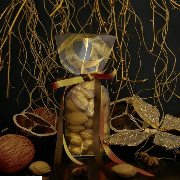 Пакет полипропиленовый с прямоугольный дном RIBAMBELLE OR, 6×4×26  см, 35мкм