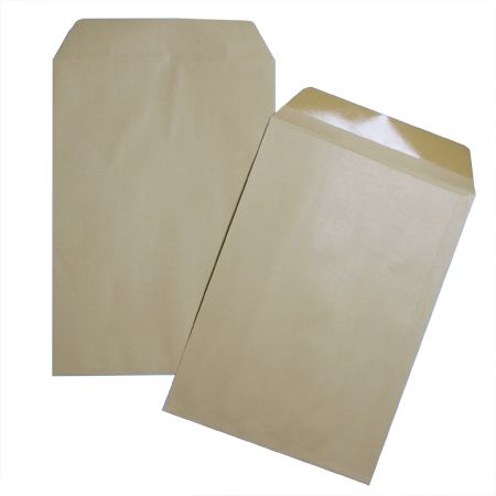 Почтовый пакет крафтовый, декстрин, C5, 100 г/м²