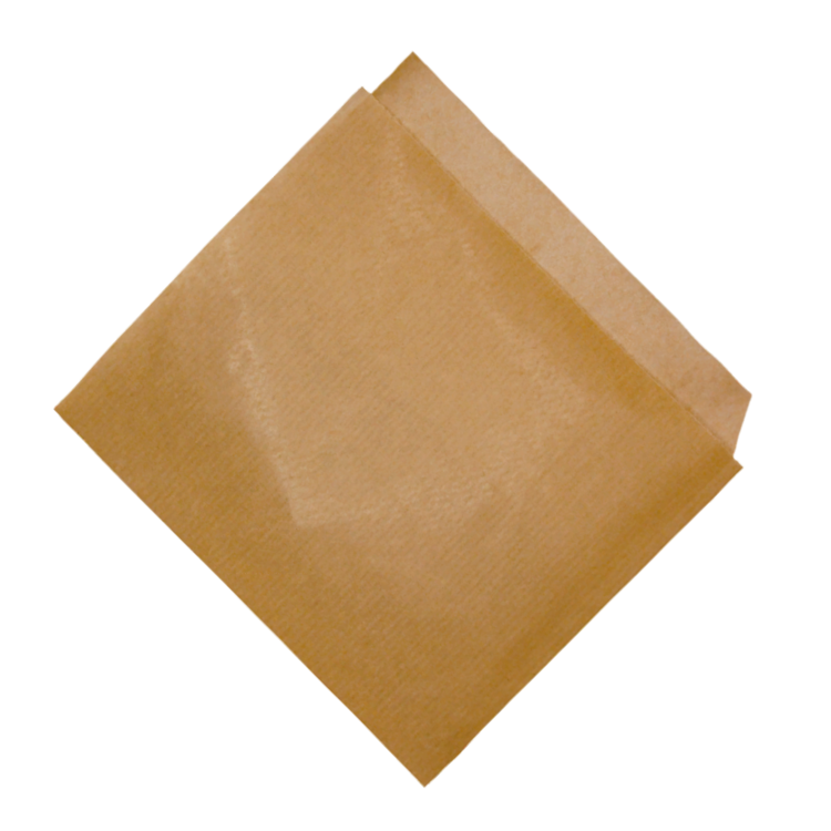 Пакетик-уголок бумажный крафт, 15×17 см