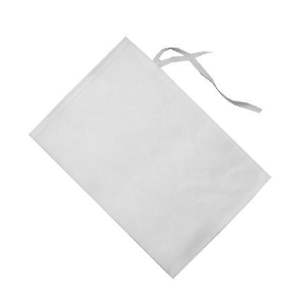 Мешок для проб с завязками, отбеленная бязь, 10×15 см, 142 г/м²