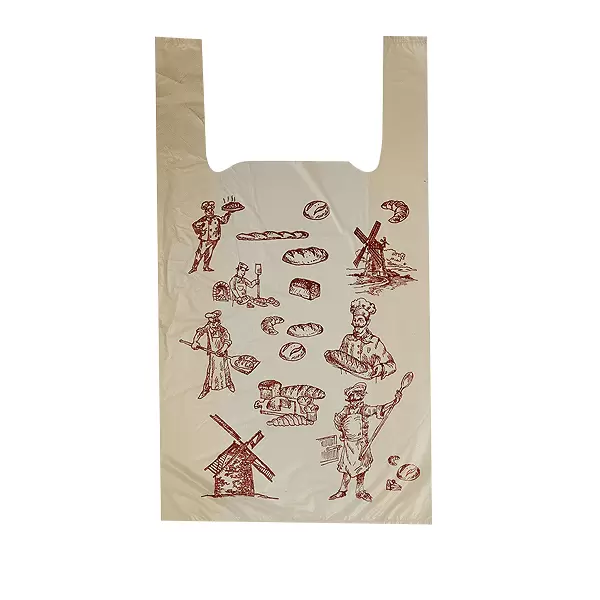 Пакет-майка «Пекарь», ПНД, 28×50 см