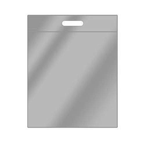 Грипперы серебристые с прорубной ручкой, 35×35 см, 100 мкм
