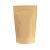 Дой-пак с замком zip-lock из крафт-бумаги, 15×21×4 cм