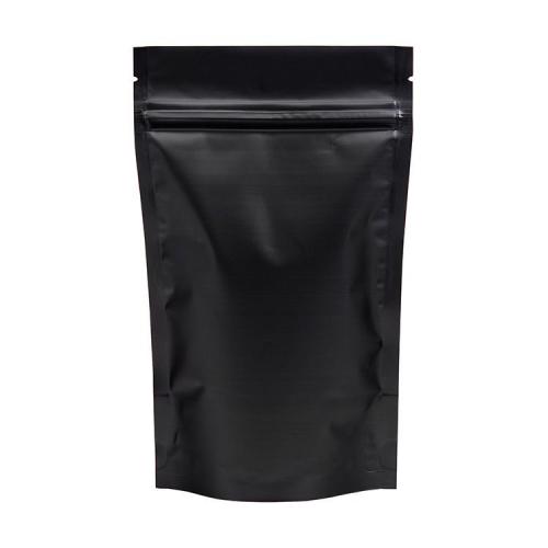 Пакет дой-пак с замком zip-lock чёрный, 13×20×4 cм