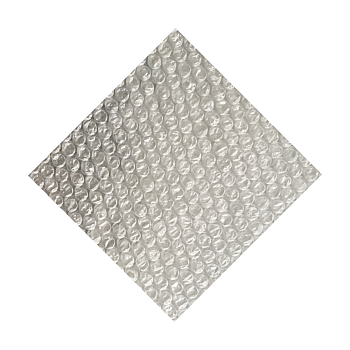 Пакет из воздушно-пузырчатой пленки, двухслойный, 15×15 см, 90 г/м²