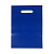 Пакет полиэтиленовый, ярко-синий, ПВД, 22×34 см