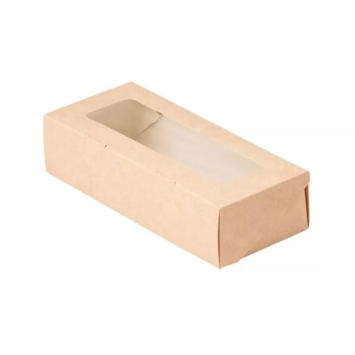 Коробка для продуктов универсальная с окном, 17×7×4 см