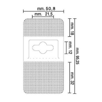 Вешалки самоклеящиеся для пакетов и коробок Е-1500