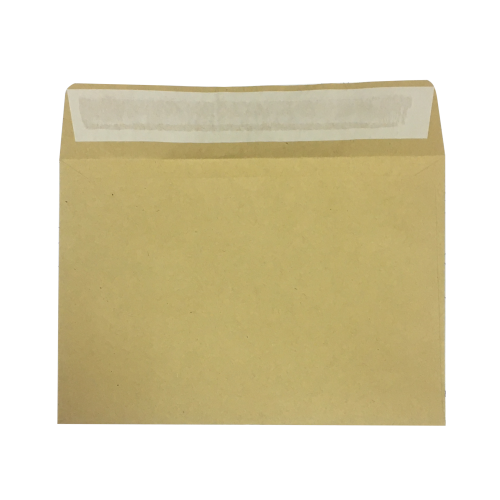 Конверт С4 крафтовый, отрывная лента, 90 г/м²