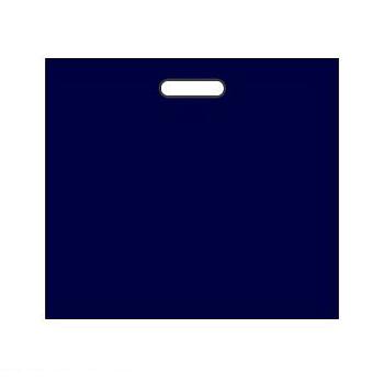 Пакет полиэтиленовый, синий, ПВД, 60×50 см