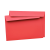 Артикул 20506A — Цветные и дизайнерские конверты — цена за штуку 5.21 руб., продаётся по 10 штук. Красный конверт С6, стрип, 110 г/м²