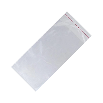 Пакет полипропиленовый с клеевым клапаном, 10×20 см, 20 мкм