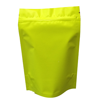 Дой-пак с замком zip-lock салатовый, 13×20×4 cм