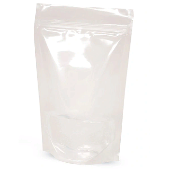 Дой-пак с замком zip-lock прозрачный, 22×27×5 cм