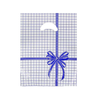 Пакетик полиэтиленовый «Синяя клетка», ПНД, 22×30 см