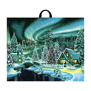 Пакет полиэтиленовый «Дивный лес», ПВД, 71×55 см