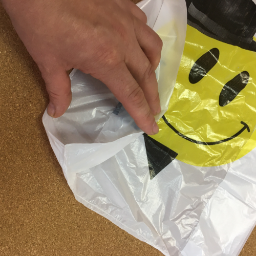 Пакет-майка «Смайл», ПНД, 28×50 см