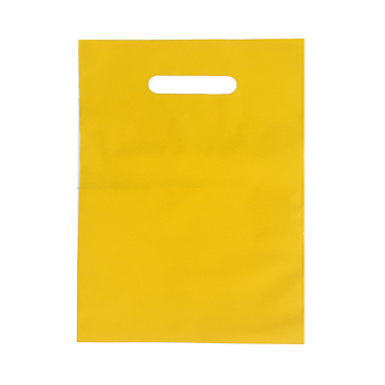 Пакет полиэтиленовый, жёлтый, ПВД, 22×34 см