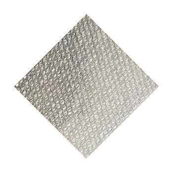 Пакет из воздушно-пузырьковой пленки, двухслойный, 20×20 см, 55 г/м²