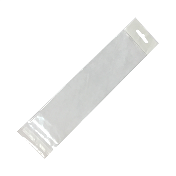 БОПП пакет с клеевым клапаном и еврослотом, 6×21 см, 25 мкм