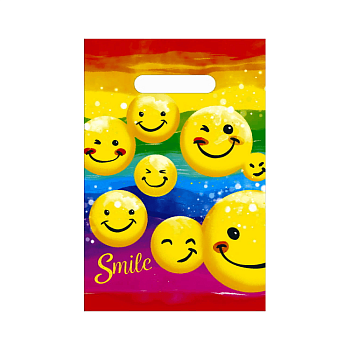 Пакет полиэтиленовый «Смешинки», ПВД, 20×30 см