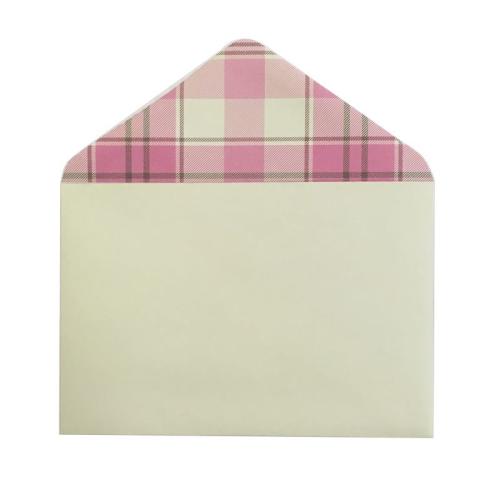 Конверт кремового цвета с дизайнерским принтом С6, декстрин, 100 г/м²