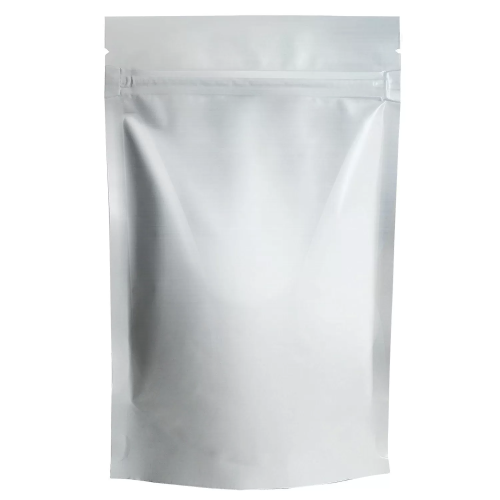 Пакет дой-пак с замком zip-lock белый, 22×34×4 cм