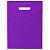 Пакет полиэтиленовый, сиреневый, ПВД, 38×50 см