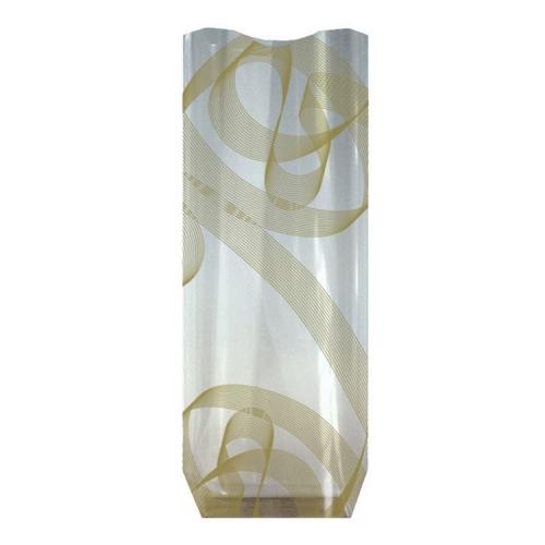 Пакет полипропиленовый с прямоугольный дном RIBAMBELLE OR, 6×4×26  см, 35мкм