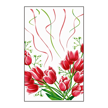 Пакет полипропиленовый с рисунком «Флирт», 25×40 см, 25 мкм