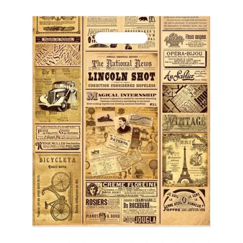 Пакет полиэтиленовый «Газета», ПВД, 30×40 см