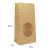 Крафт-пакет с окном 10×6×20 см
