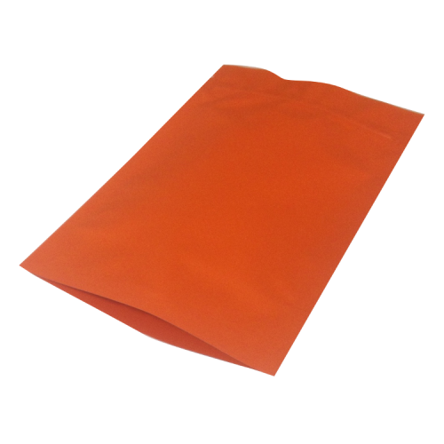 Дой-пак с замком zip-lock оранжевый, 13×20×4 cм