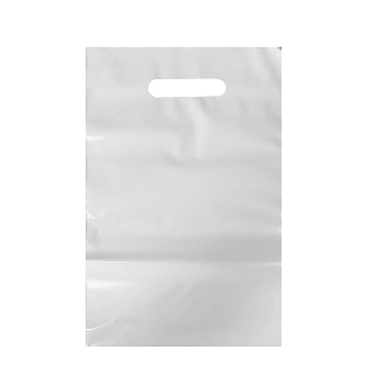 Пакет полиэтиленовый, белый, ПВД, 22×34 см