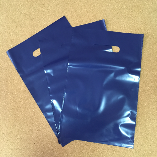 Пакет полиэтиленовый, синий, ПВД, 22×34 см
