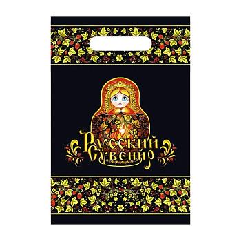 Пакет полиэтиленовый «Хохлома», ПВД, 20×30 см