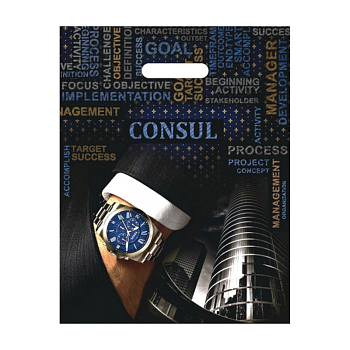 Пакет полиэтиленовый «Консул», ПВД, 31×40 см