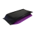 Пакет полипропиленовый двухцветный, чёрный/сиреневый, 11×7×25 см