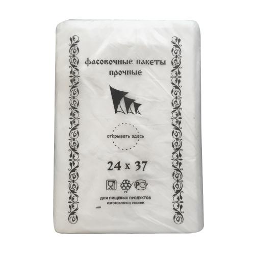Пакеты фасовочные ПНД, 24×37 см, 7 мкм, евроблок