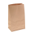 Артикул 58084 — бумажные пакеты без ручек — цена за штуку 4.39 руб. Крафт-пакет 12×8×25 см 70 г/м²