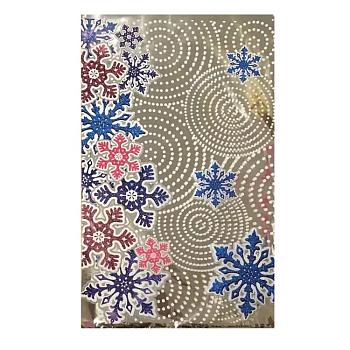 Пакет полипропиленовый с рисунком «Снежный вихрь», 30×50 см, 25 мкм